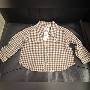 Banana Republic Baby Flannel Size 6to12m